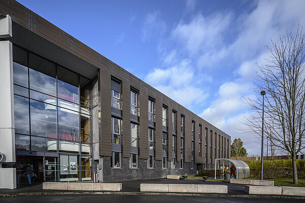 Photographie du campus Flers-Château, bâtiment A, Villeneuve d'Ascq
