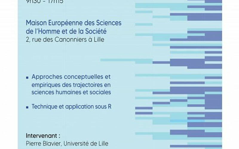 Affiche "Analyse de séquences avec R", 2022