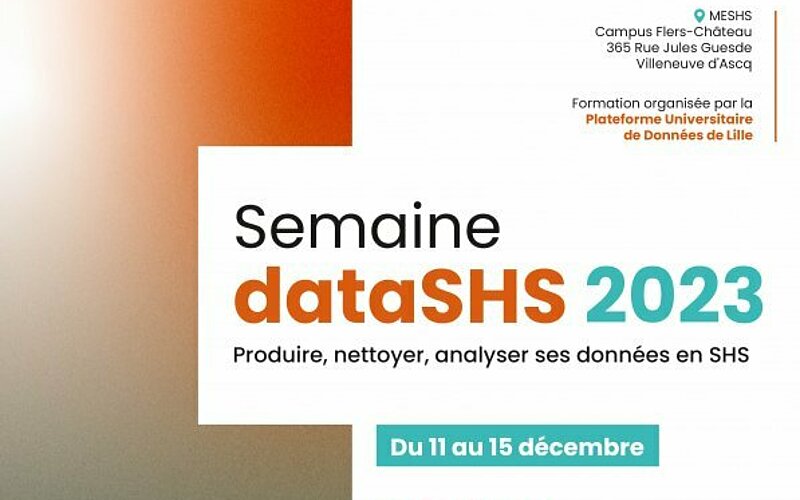 Semaine dataSHS 2023