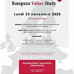 Journée d'étude "European Values Study", 20/11/2020